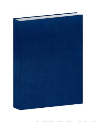 Bujo-muistikirja sininen kangas