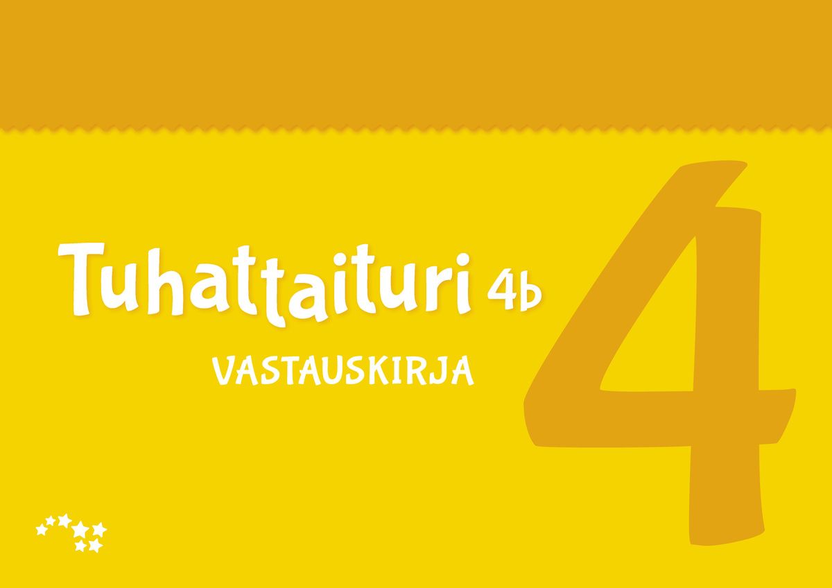 Tuhattaituri 4b Vastauskirja (OPS16) | Otava Verkkokauppa