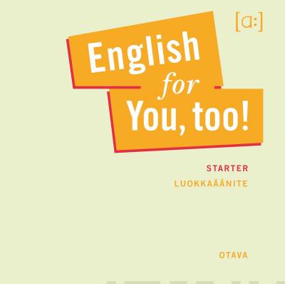 English for you, too! Starter äänite MP3