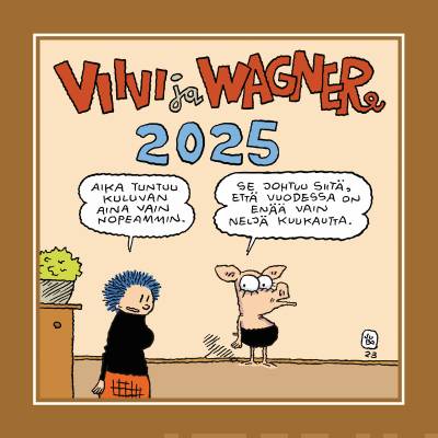 Viivi ja Wagner seinäkalenteri 2025