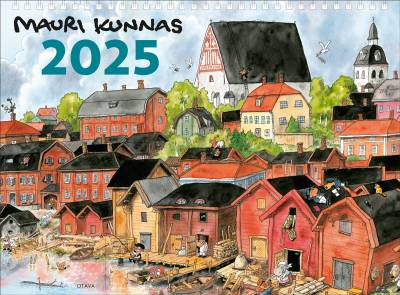 Mauri Kunnas seinäkalenteri 2025