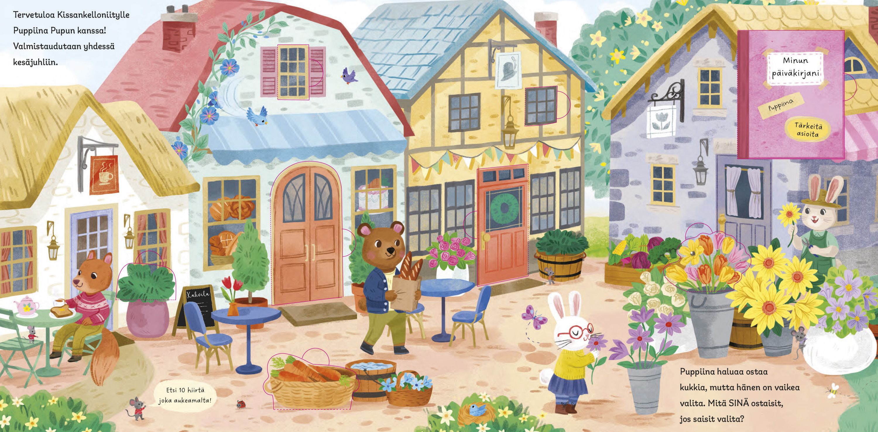 Kissankelloniitty - Puppiina Pupu ja kesäjuhlat