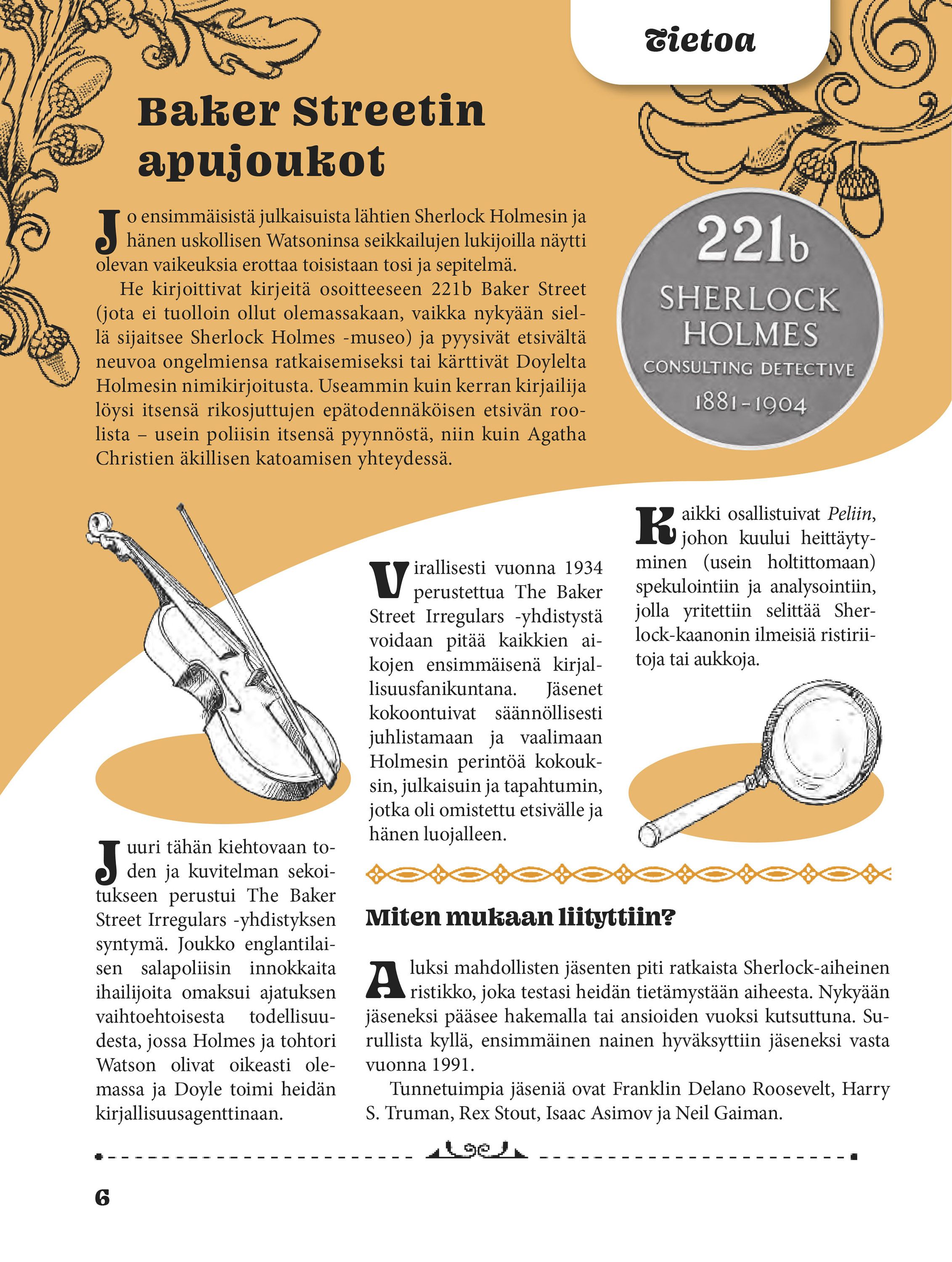 Kirjalliset seikkailut - Sherlock Holmes