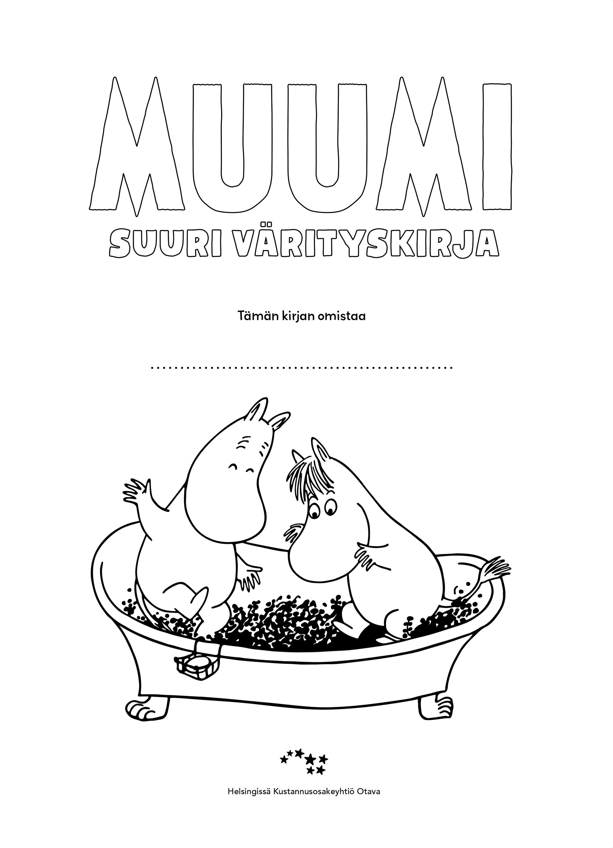 Muumi - Suuri värityskirja