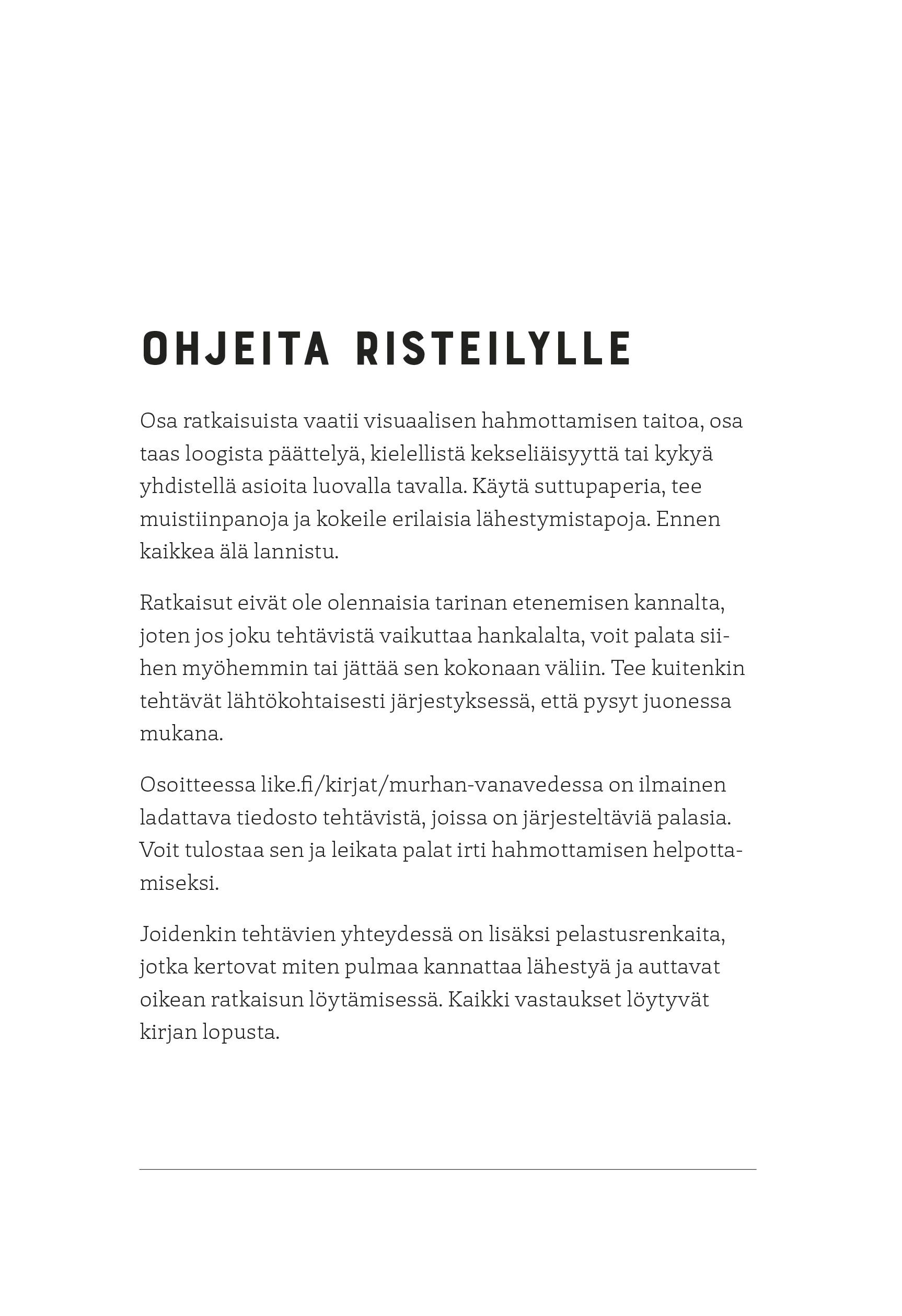 Murhan vanavedessä