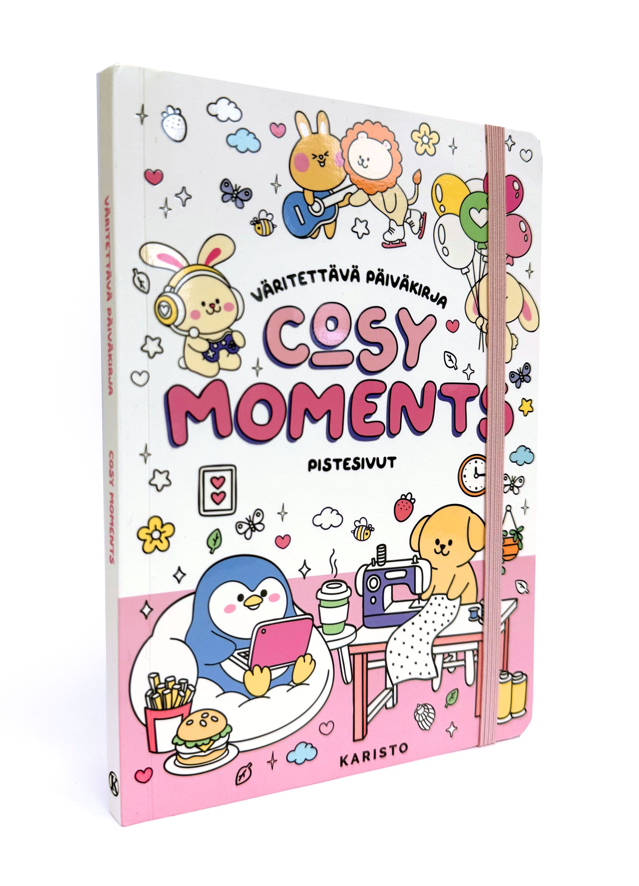 Cosy Moments - Väritettävä päiväkirja