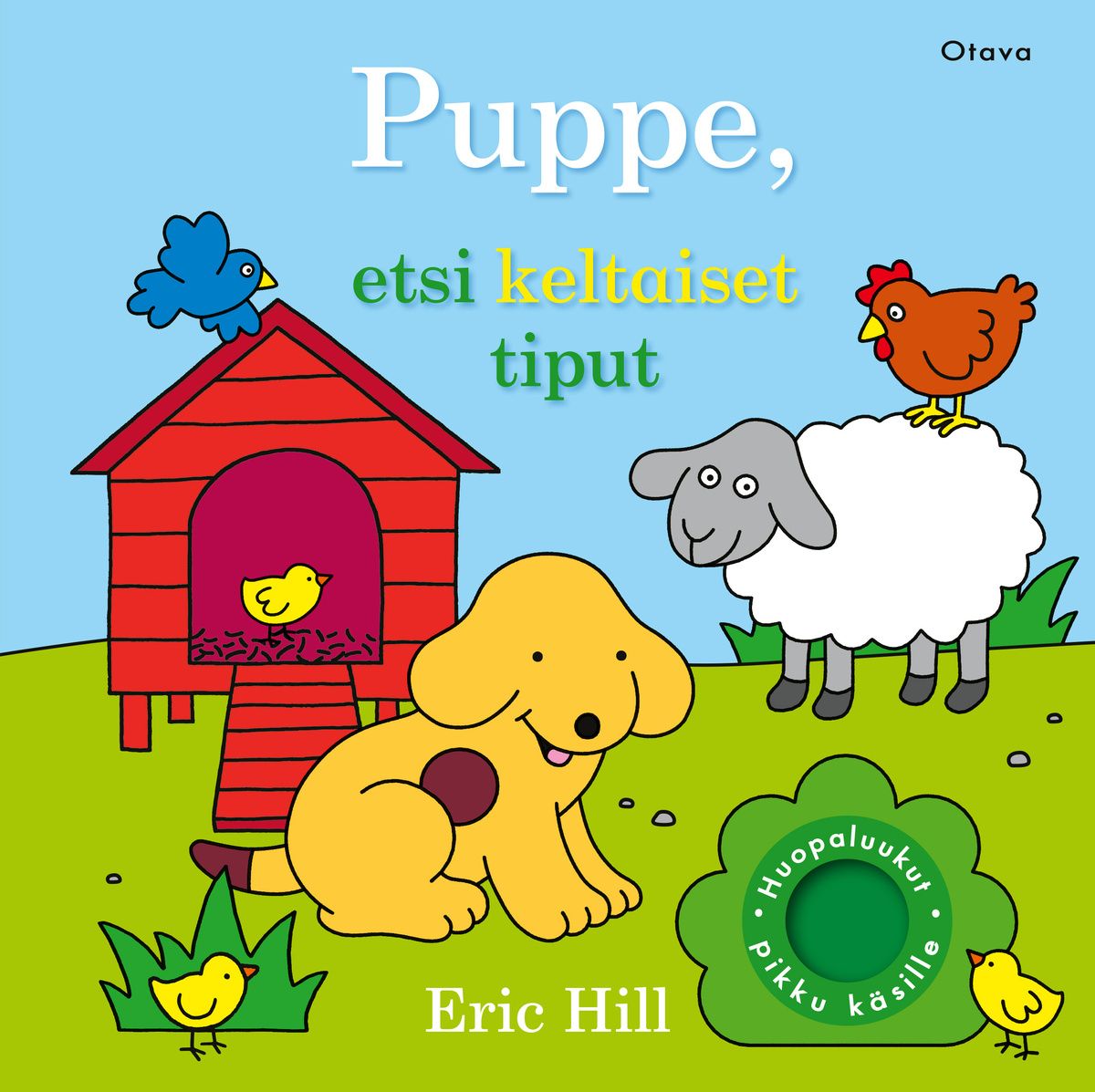 Siirry tuotesivulle Puppe, etsi keltaiset tiput
