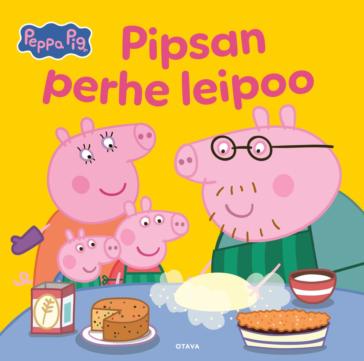 Pipsa Possu - Pipsan perhe leipoo