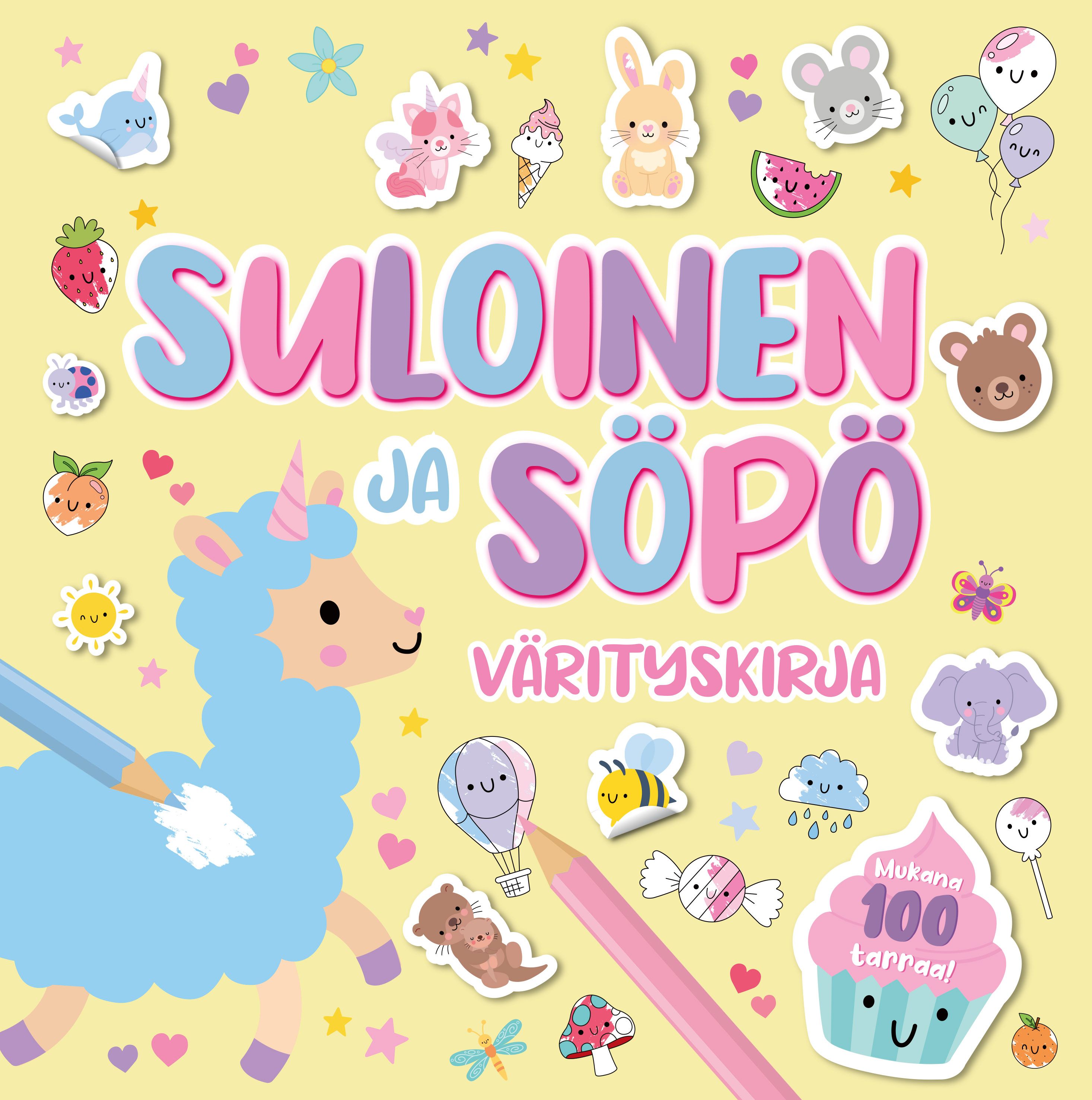 Siirry tuotesivulle Suloinen ja söpö värityskirja